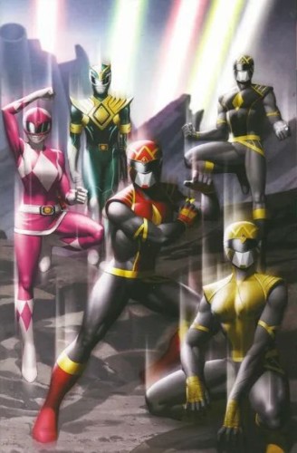 POWER RANGERS #1 1 PER STORE WRAPAROUND