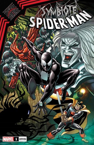 SYMBIOTE SPIDER-MAN KING IN BLACK #1 SAVIUK VAR