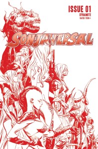 SONJAVERSAL #1 LEE LTD CRIMSON LINE ART CVR