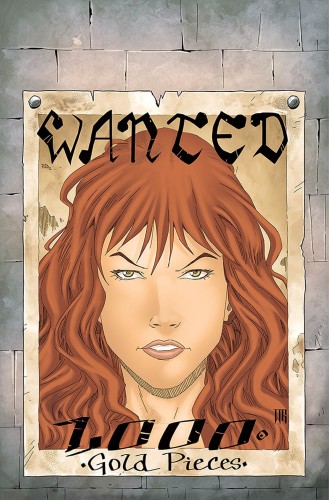 RED SONJA PRICE OF BLOOD #3 GEOVANI LTD VIRGIN CVR