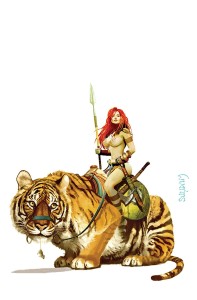 RED SONJA PRICE OF BLOOD #3 SUYDAM LTD VIRGIN CVR