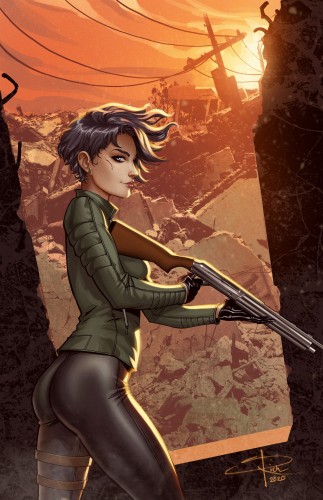 COURIER LIBERTY & DEATH #2 (OF 3) CVR B RICH