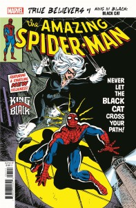 TRUE BELIEVERS KING IN BLACK BLACK CAT #1