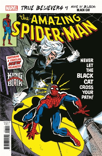 TRUE BELIEVERS KING IN BLACK BLACK CAT #1