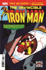 TRUE BELIEVERS KING IN BLACK IRON MAN DOCTOR DOOM #1