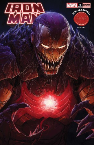 IRON MAN #4 RAPOZA KNULLIFIED VAR