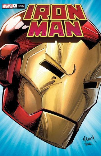 IRON MAN #4 NAUCK HEADSHOT VAR