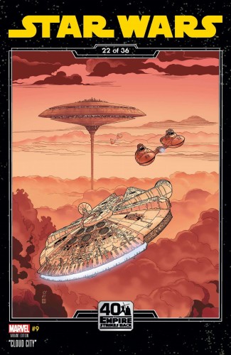 STAR WARS #9 SPROUSE EMPIRE STRIKES BACK VAR
