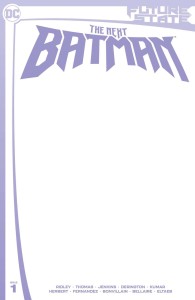 FUTURE STATE THE NEXT BATMAN #1 (OF 4) CVR C BLANK CARD STOCK VAR