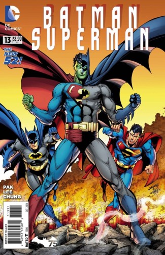 BATMAN SUPERMAN #13 BATMAN 75 VAR ED