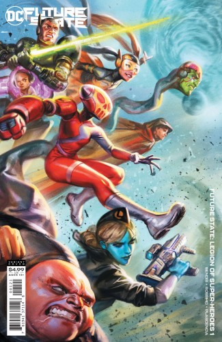 FUTURE STATE LEGION OF SUPER-HEROES #1 (OF 2) CVR B IAN MACDONALD CARD STOCK VAR