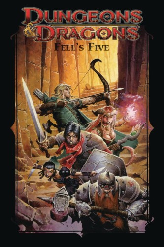 DUNGEONS & DRAGONS FELLS FIVE TP (9781684058044)