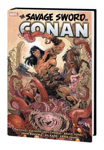 SAVAGE SWORD CONAN ORIG MARVEL YRS OMNIBUS HC VOL 05 ASRAR CVR (9781302926922)