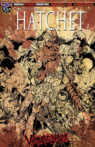 HATCHET VENGEANCE #3 BLOODY HORROR LTD ED CVR