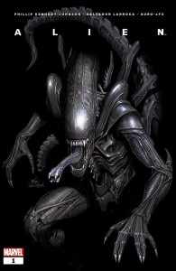 DF ALIEN #1 JOHNSON SGN