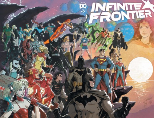 INFINITE FRONTIER #0 (ONE SHOT) CVR A DAN JURGENS & MIKEL JANIN WRAPAROUND
