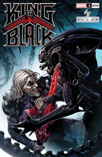 KING IN BLACK #3 (OF 5) GIANGIORDANO MARVEL VS ALIEN VAR