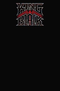 KING IN BLACK #1 (OF 5) BLACK BLANK VAR