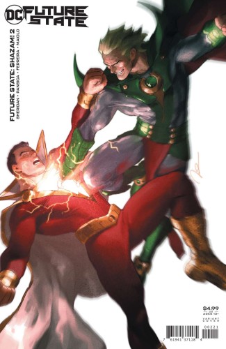 FUTURE STATE SHAZAM #2 (OF 2) GERALD PAREL CARD STOCK VAR