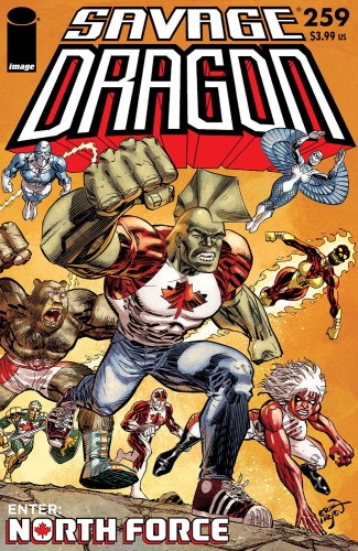 SAVAGE DRAGON #259 CVR A LARSEN