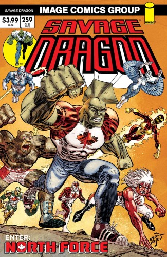 SAVAGE DRAGON #259 CVR B RETRO 70S TRADE DRESS