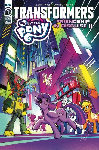 MY LITTLE PONY TRANSFORMERS II #1 (OF 4) CVR B BETHANY MCGUIRE-SMITH