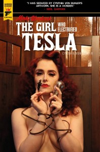 MINKY WOODCOCK GIRL ELECTRIFIED TESLA #1 CVR C PHOTO