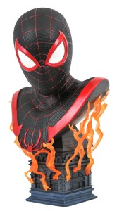 MARVEL LEGENDS IN 3D PS5 MILES MORALES 1/2 SCALE BUST