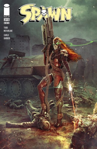 SPAWN #315 CVR A BARENDS
