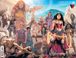 WONDER WOMAN #770 CVR B TRAVIS MOORE WRAPAROUND VAR