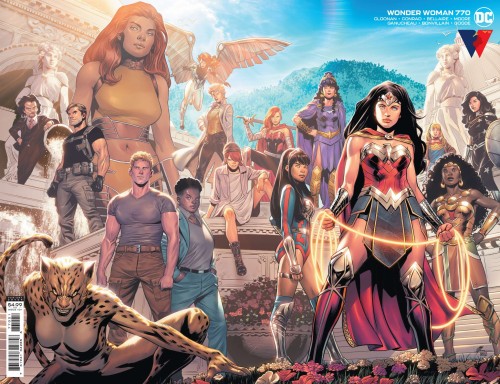 WONDER WOMAN #770 CVR B TRAVIS MOORE WRAPAROUND VAR