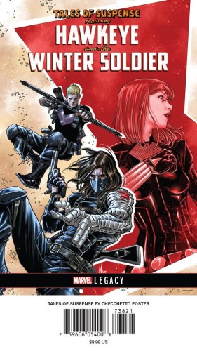 TALES OF SUSPENSE BY CHECCHETTO POSTER