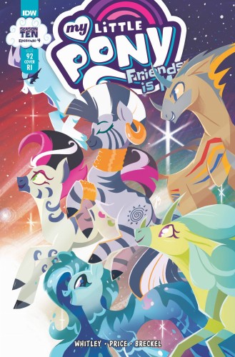 MY LITTLE PONY FRIENDSHIP IS MAGIC #92 10 COPY INC