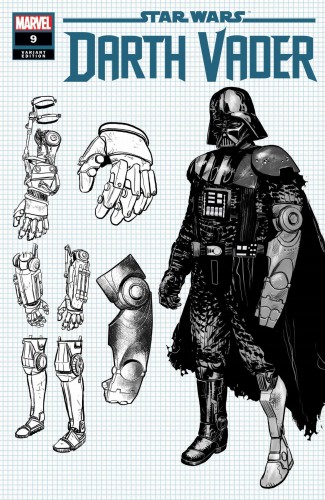 STAR WARS DARTH VADER #9 IENCO DESIGN VAR