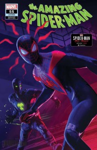 AMAZING SPIDER-MAN #55 HORTON SPIDER-MAN MILES MORALES VAR LR
