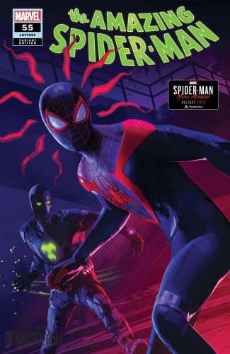 AMAZING SPIDER-MAN #55 HORTON SPIDER-MAN MILES MORALES VAR LR