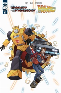 TRANSFORMERS BACK TO FUTURE #1 (OF 4) 10 COPY INCV SCHOENING