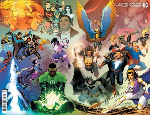 JUSTICE LEAGUE #59 CVR B DAVID MARQUEZ WRAPAROUND VAR