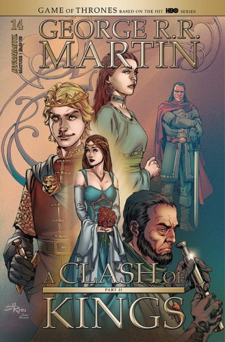 GEORGE RR MARTIN A CLASH OF KINGS #14 CVR B RUBI