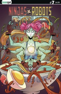 NINJAS & ROBOTS #7 CVR C MATT YOUNG
