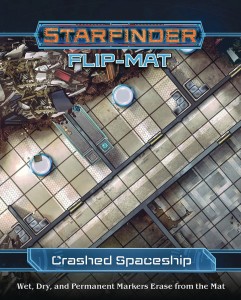 STARFINDER FLIP-MAT CRASHED STARSHIP