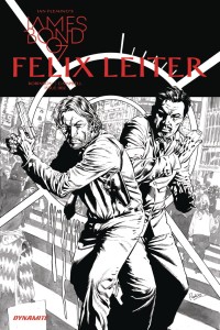 JAMES BOND FELIX LEITER #2 (OF 6) CVR B 10 COPY B&W INCV