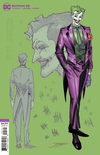BATMAN #95 JOKER WAR 1:25 VAR ED