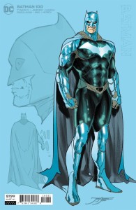 BATMAN #100 1:25 CARD STOCK JORGE JIMENEZ VAR ED