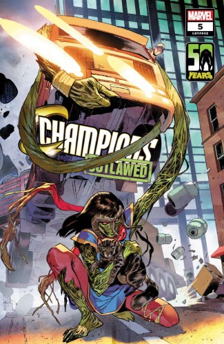 CHAMPIONS #5 PICHELLI MS MARVEL-THING VAR
