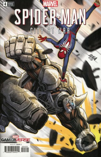 SPIDER-MAN CITY AT WAR #4 (OF 6) NAKAYAMA VAR