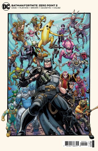 BATMAN FORTNITE ZERO POINT #2 CARD STOCK