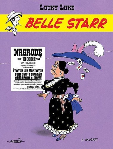 Lucky Luke Tom 64 Belle Starr (9788328159242)