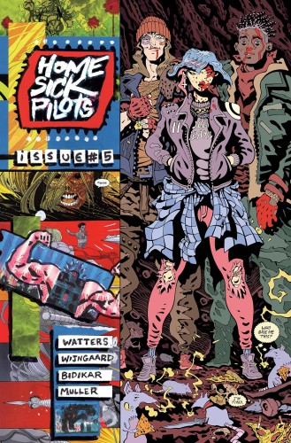 HOME SICK PILOTS #5 CVR B MOORE