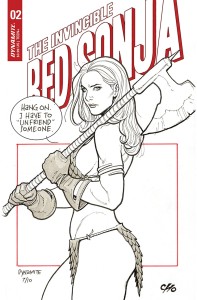 INVINCIBLE RED SONJA #2 CVR D CHO